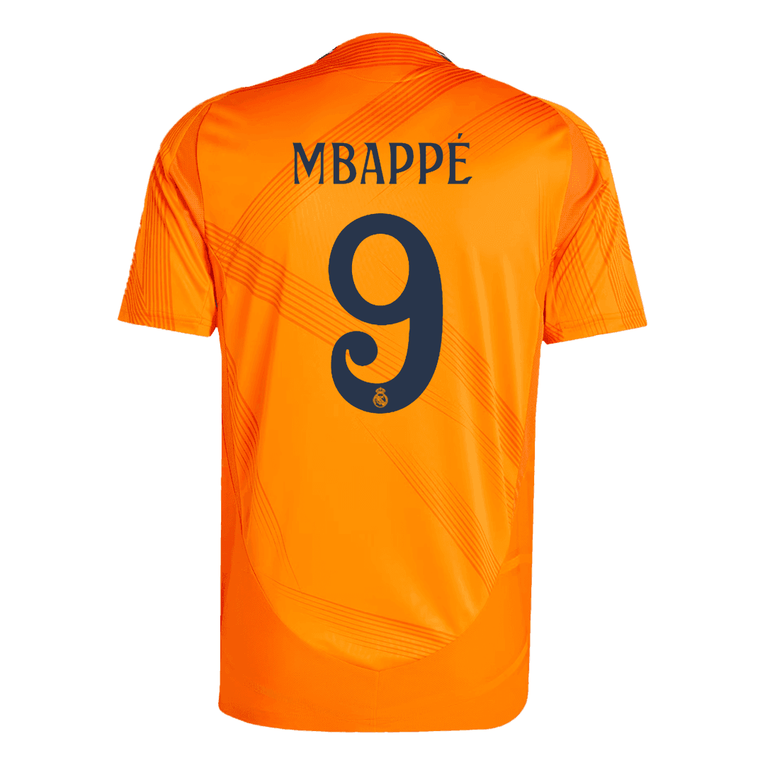 Real Madrid MBAPPÉ #9 Away Custom Player Version Soccer Jersey