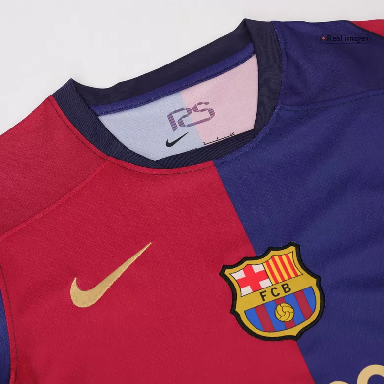 Barcelona Retro Jersey Home Long Sleeve Soccer Shirt 2024/25 - bestsoccerstore