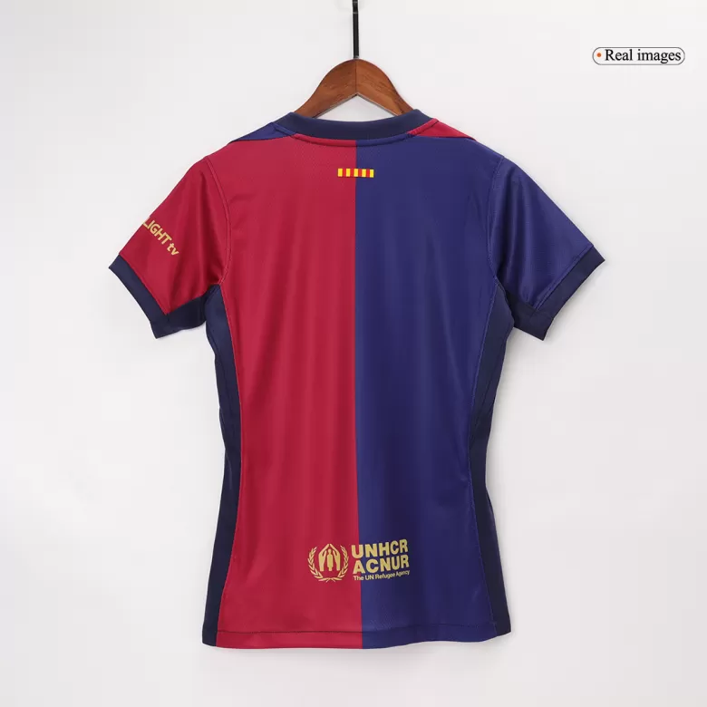 Barcelona Soccer Jersey Home Women's Custom Shirt 2024/25 - bestsoccerstore