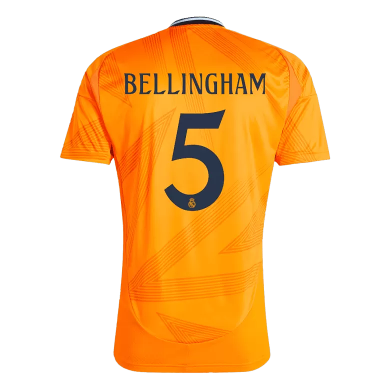 BELLINGHAM #5 Real Madrid Soccer Jersey Away Custom Shirt 2024/25 - bestsoccerstore