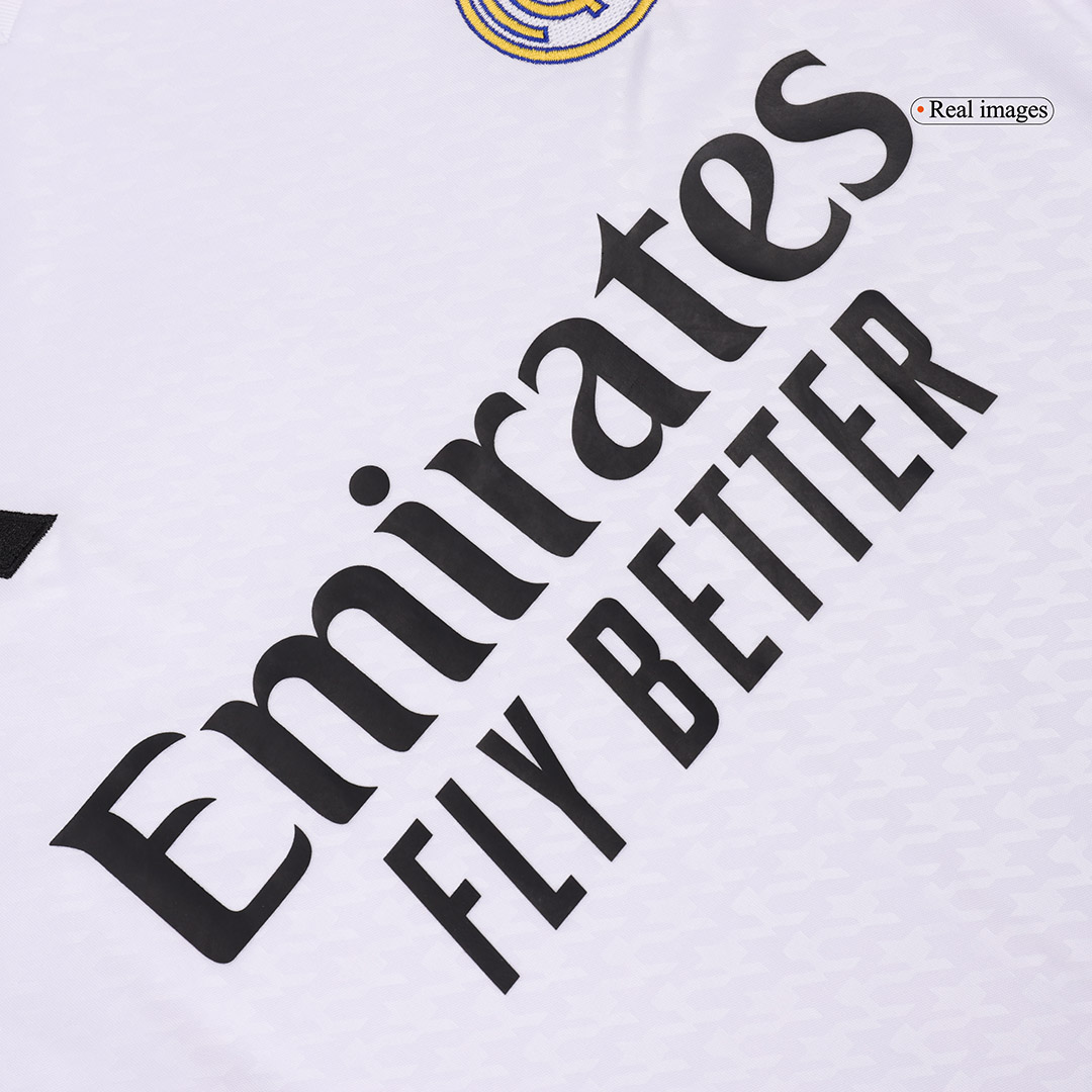 Real Madrid Long Sleeve Jersey Home Football Shirt - bestsoccerstore