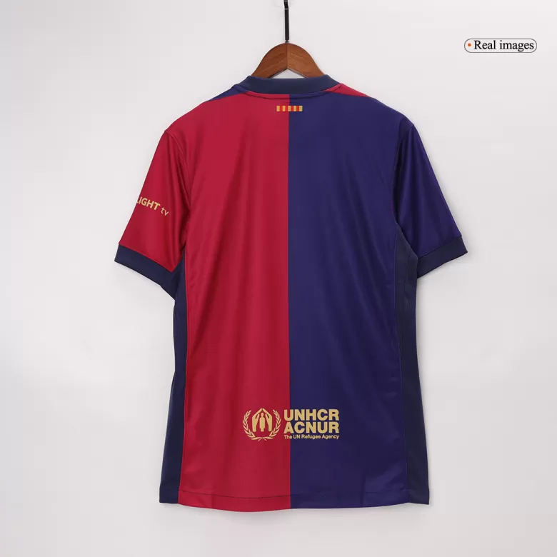 Barcelona Soccer Jersey Home Custom Shirt 2024/25 - bestsoccerstore