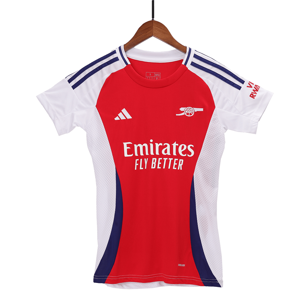 Arsenal Soccer Jersey Home Women's Custom Shirt - bestsoccerstore