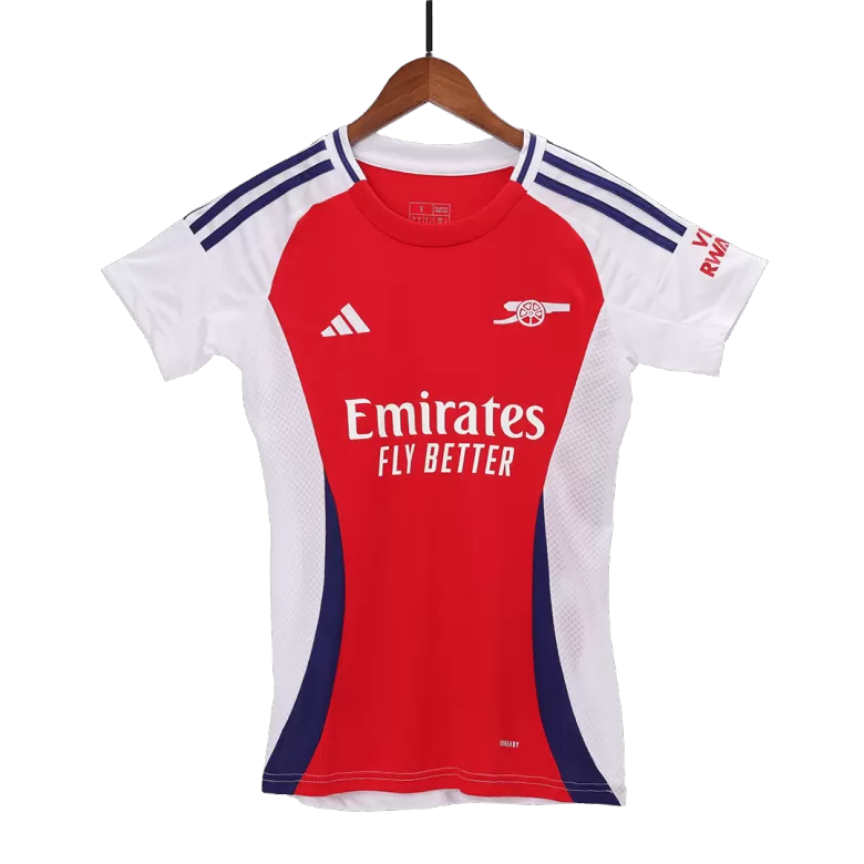 Arsenal Soccer Jersey Home Women's Custom Shirt 2024/25 - bestsoccerstore