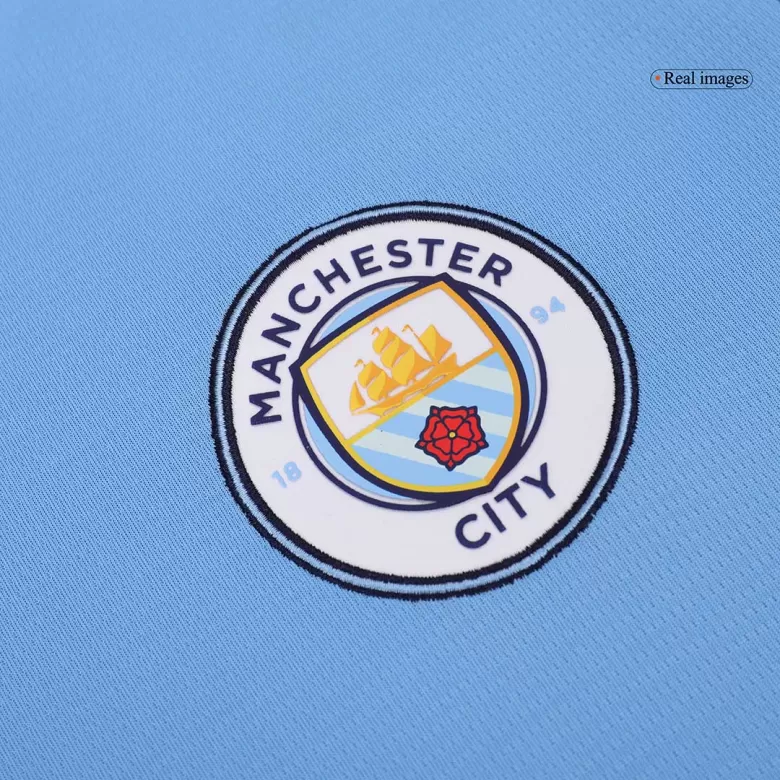 Manchester City Long Sleeve Jersey Home Football Shirt 2024/25 - bestsoccerstore