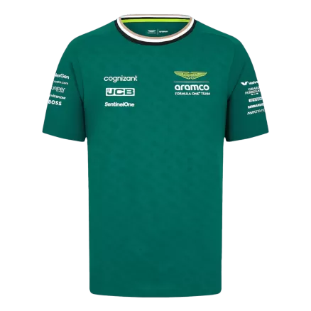 Aston Martin Cognizant F1 Racing Team Fernando Alonso #14 Green T-Shirt 2024 Plus Size(3XL-5XL) - bestsoccerstore