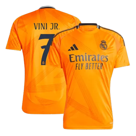 VINI JR. #7 Real Madrid Soccer Jersey Away Custom Shirt 2024/25 - bestsoccerstore