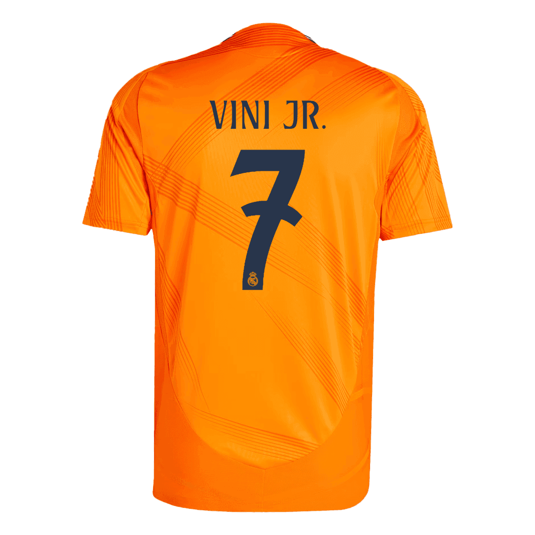 Real Madrid VINI JR. #7 Away Custom Player Version Soccer Jersey