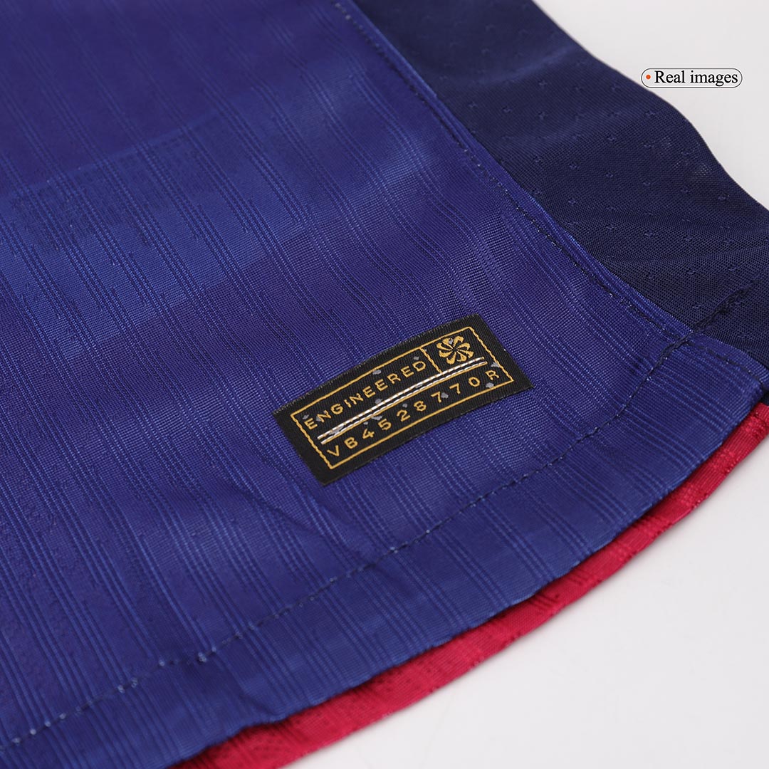 Barcelona RAPHINHA #11 Home Custom Player Version Soccer Jersey - UCL Spotify Logo Without Text - bestsoccerstore