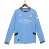 Manchester City Long Sleeve Jersey Home Football Shirt 2024/25 - bestsoccerstore
