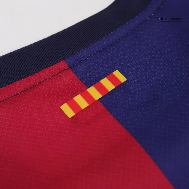 Barcelona Retro Jersey Home Long Sleeve Soccer Shirt 2024/25 - bestsoccerstore