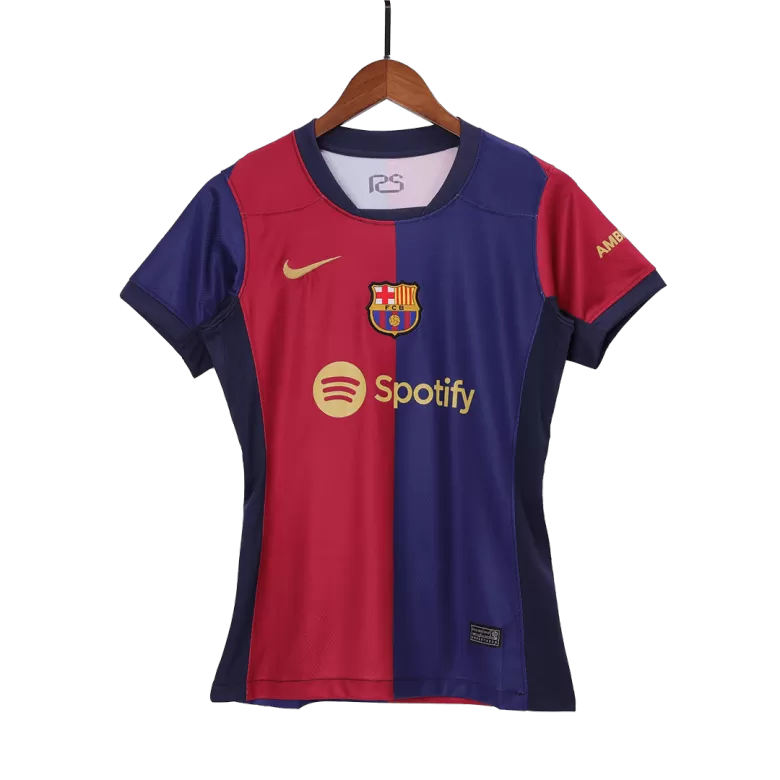 Barcelona Soccer Jersey Home Women's Custom Shirt 2024/25 - bestsoccerstore