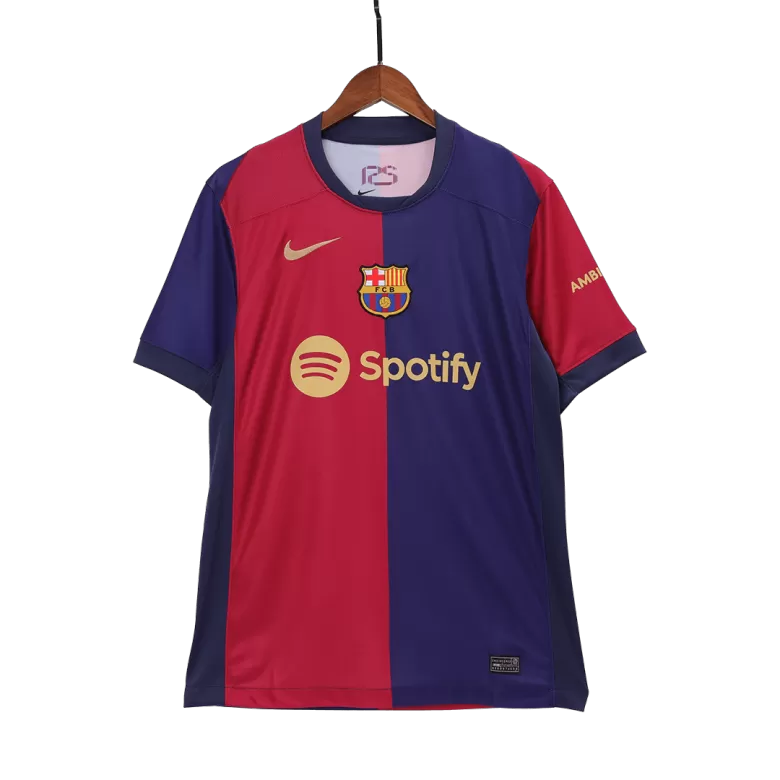 Barcelona Soccer Jersey Home Custom Shirt 2024/25 - bestsoccerstore