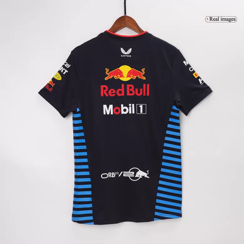 Red Bull F1 Racing Team Navy T-Shirt 2024 Plus Size(3XL-5XL) - bestsoccerstore