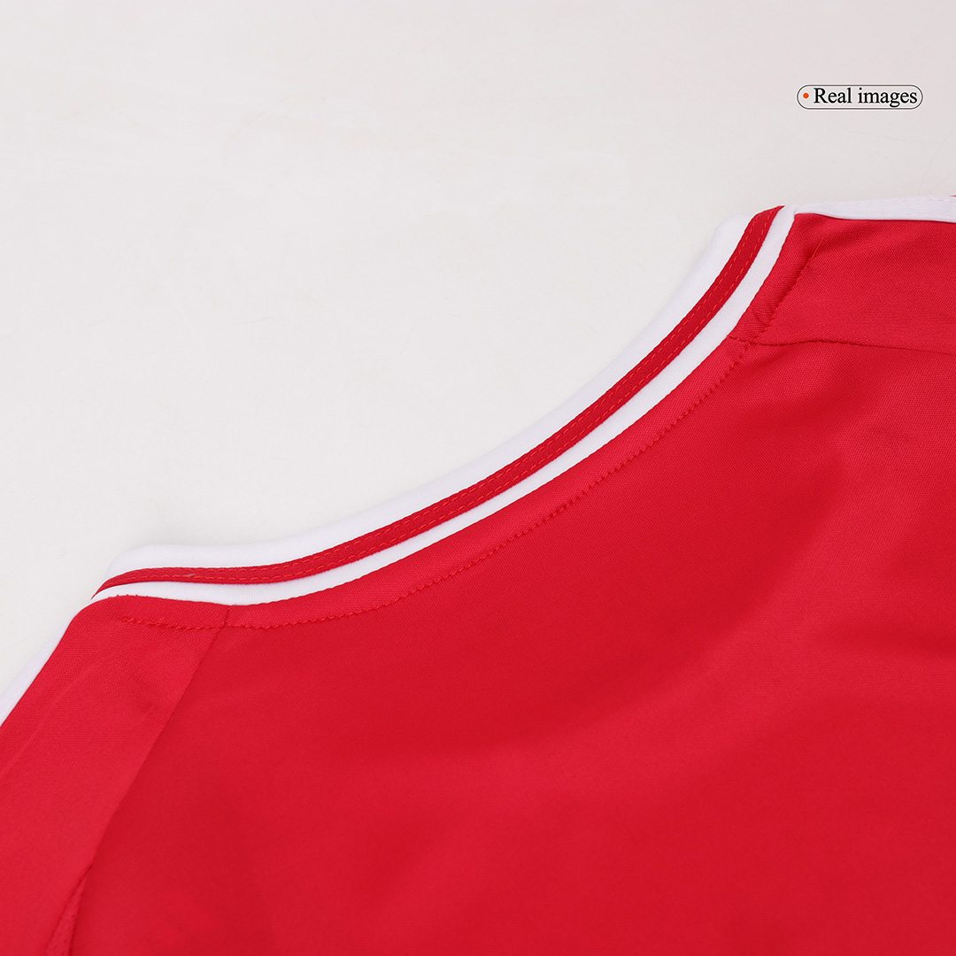 Manchester United Long Sleeve Jersey Home Football Shirt - bestsoccerstore