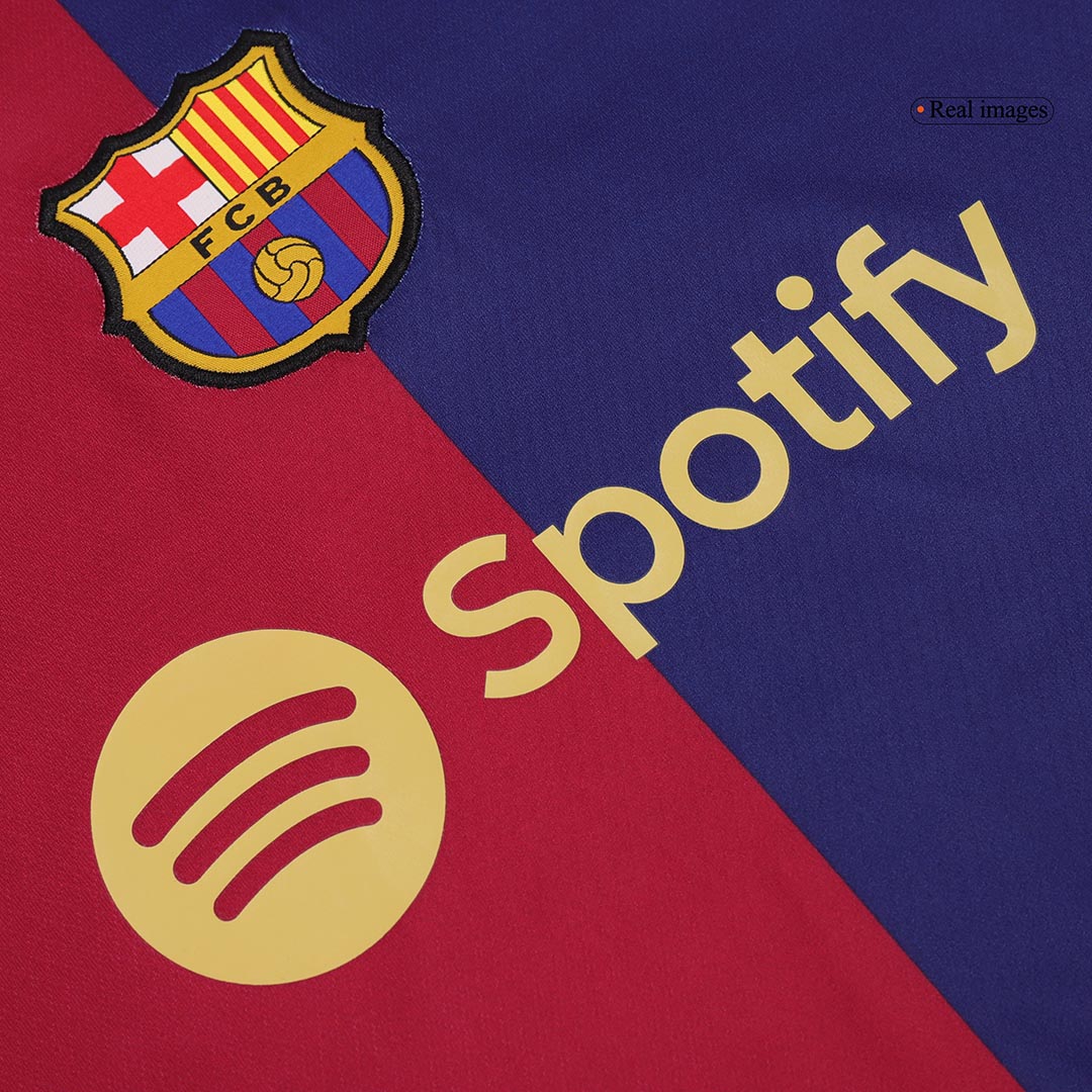 Barcelona Soccer Jersey Home Women's Custom Shirt - bestsoccerstore