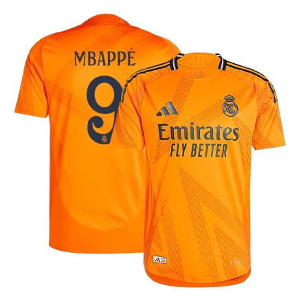 Authentic MBAPPÉ #9 Soccer Jersey Real Madrid Away Shirt 2024/25 - bestsoccerstore