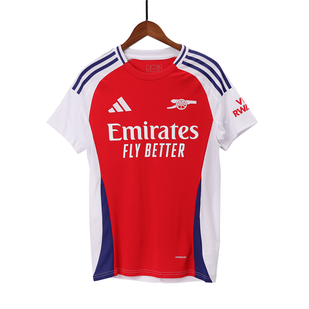 Arsenal Jersey Custom RICE #41 Soccer Jersey Home - UCL