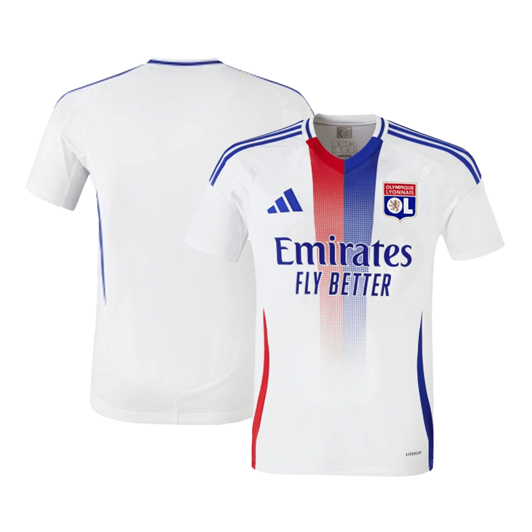Olympique Lyonnais Soccer Jersey Home Custom Shirt - bestsoccerstore