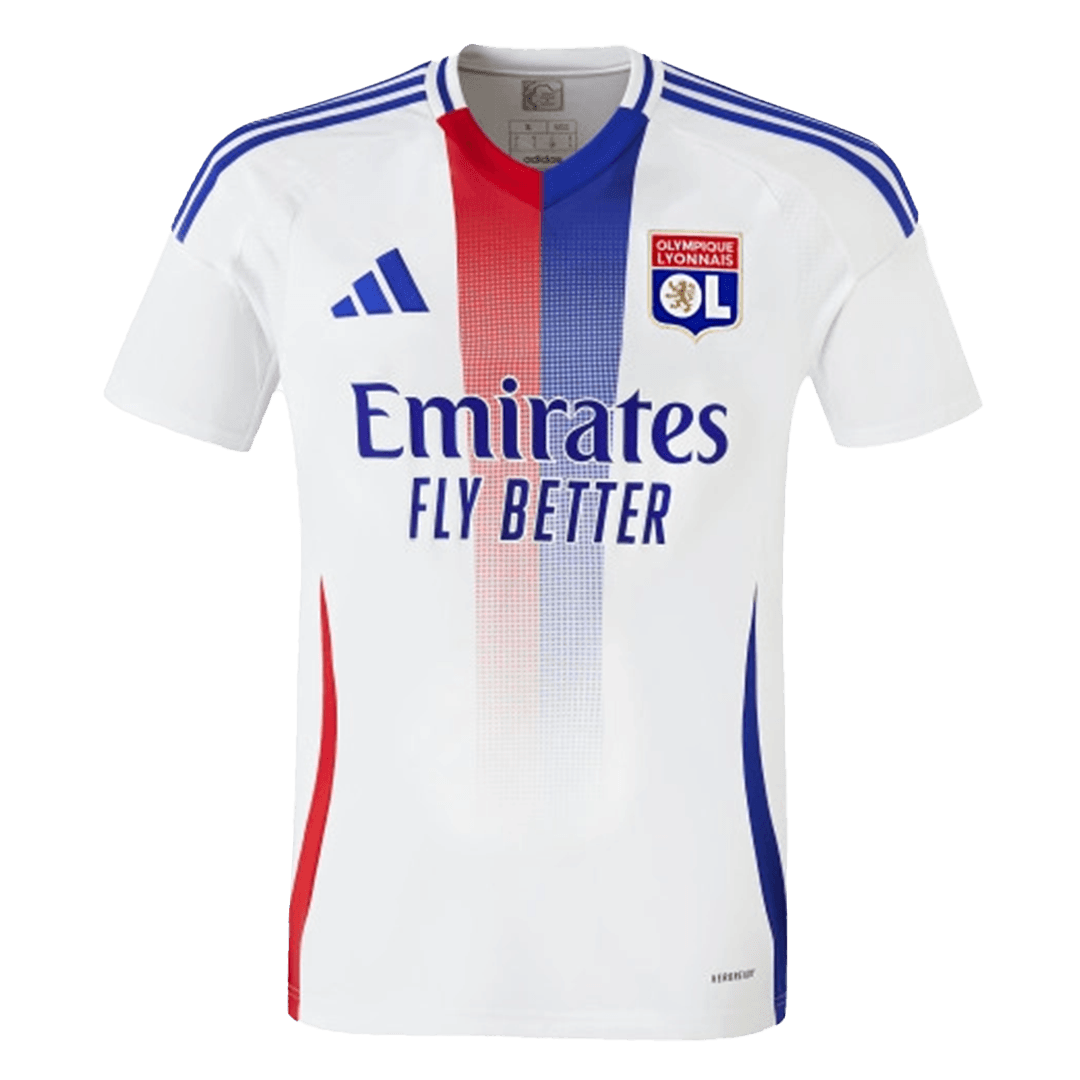 Olympique Lyonnais Soccer Jersey Home Custom Shirt - bestsoccerstore