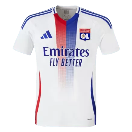 Olympique Lyonnais Soccer Jersey Home Custom Shirt 2024/25 - bestsoccerstore