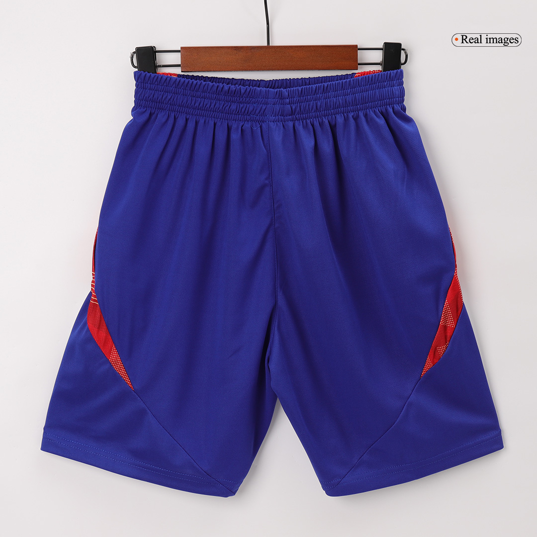 Spain Soccer Shorts Pre-Match - bestsoccerstore