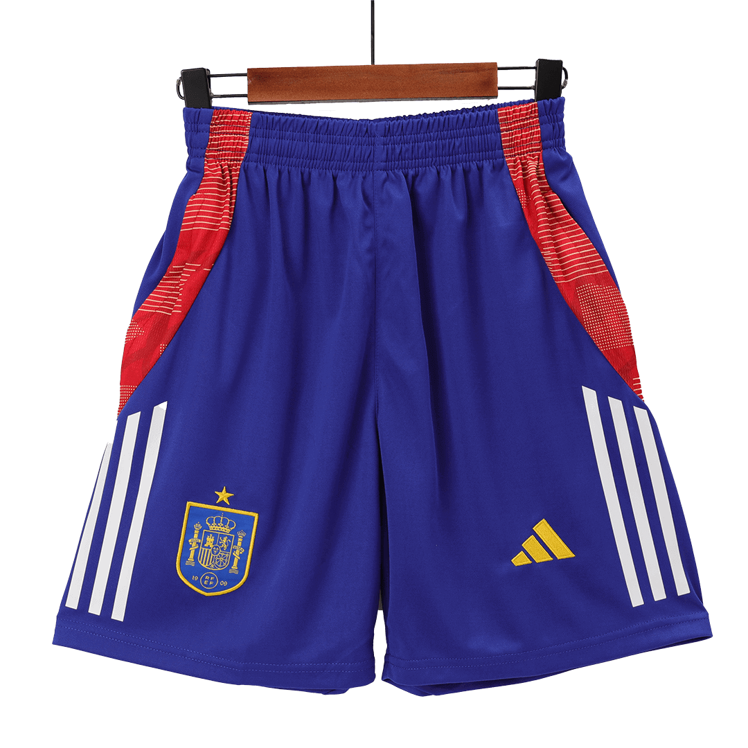 Spain Soccer Shorts Pre-Match - bestsoccerstore
