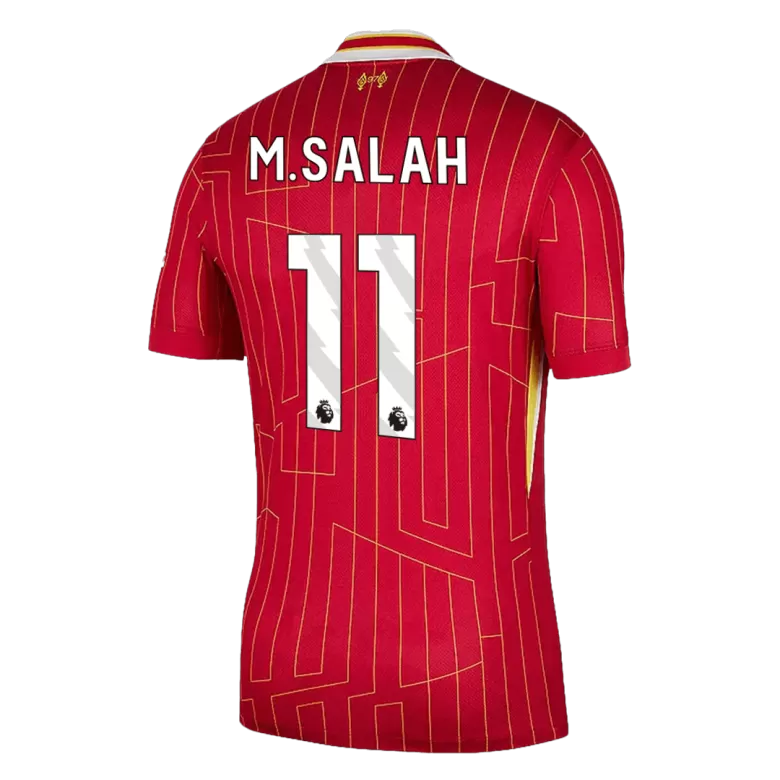 M.SALAH #11 Liverpool Soccer Jersey Home Custom Shirt 2024/25 - bestsoccerstore