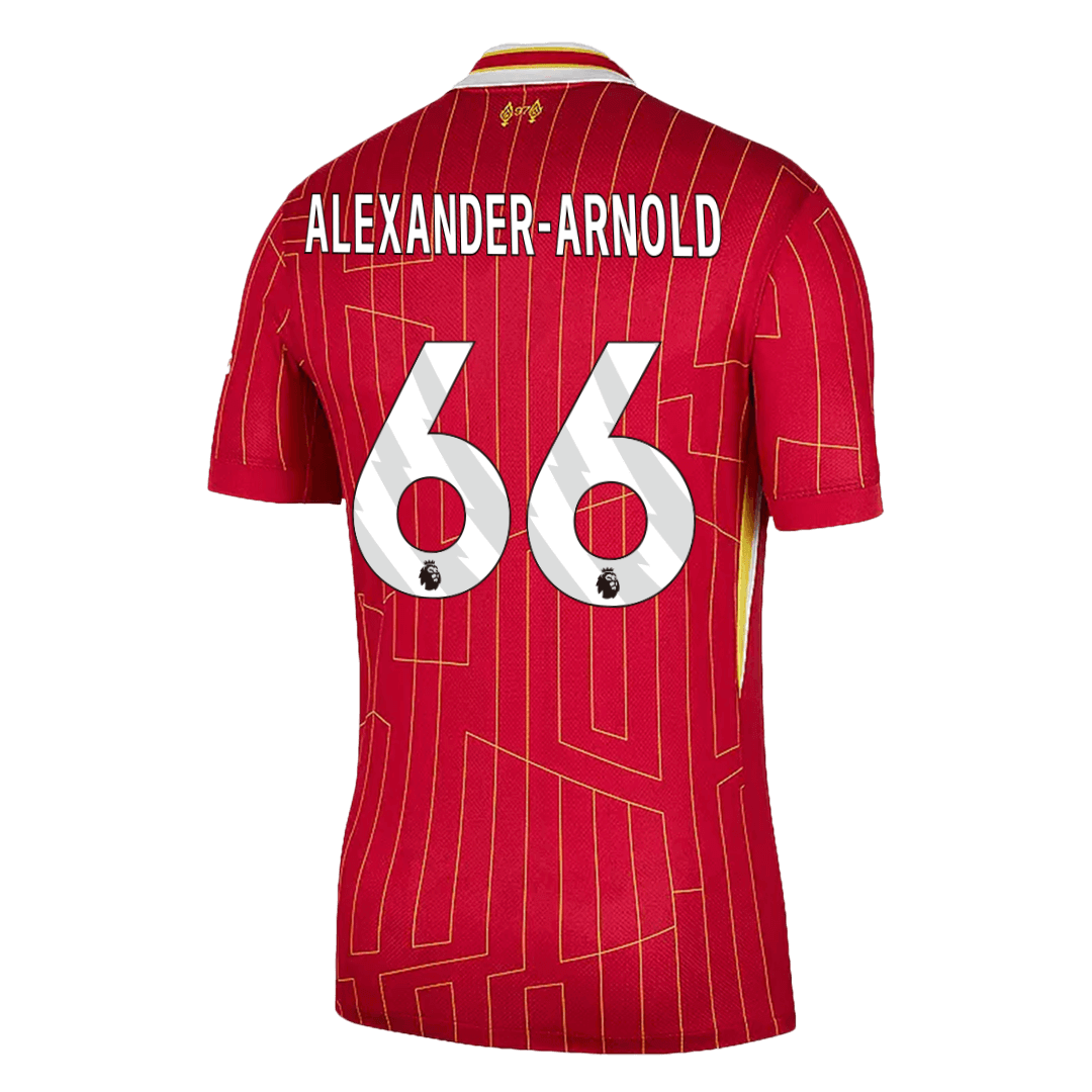 ALEXANDER-ARNOLD #66 Liverpool Soccer Jersey Home Custom Shirt - bestsoccerstore