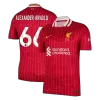 ALEXANDER-ARNOLD #66 Liverpool Soccer Jersey Home Custom Shirt 2024/25 - bestsoccerstore