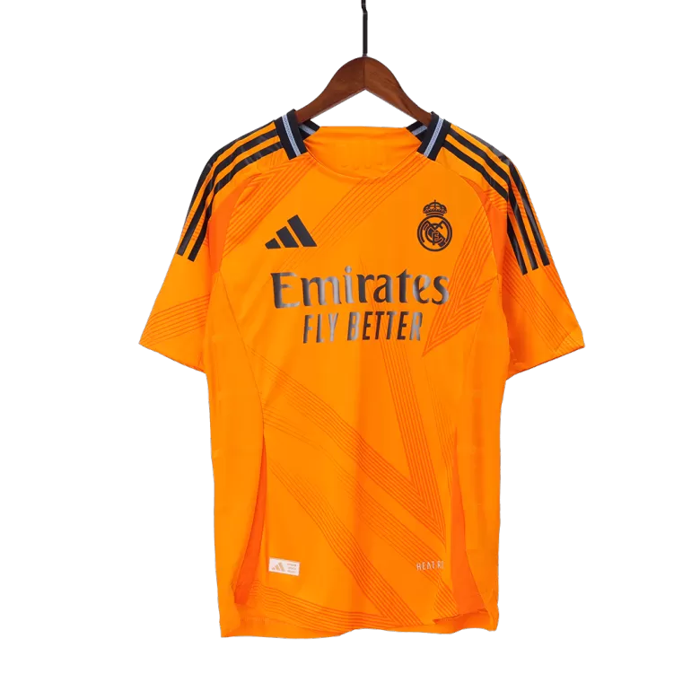 Authentic Real Madrid Jersey Custom Away Soccer Full Soccer Kit 2024/25 - bestsoccerstore