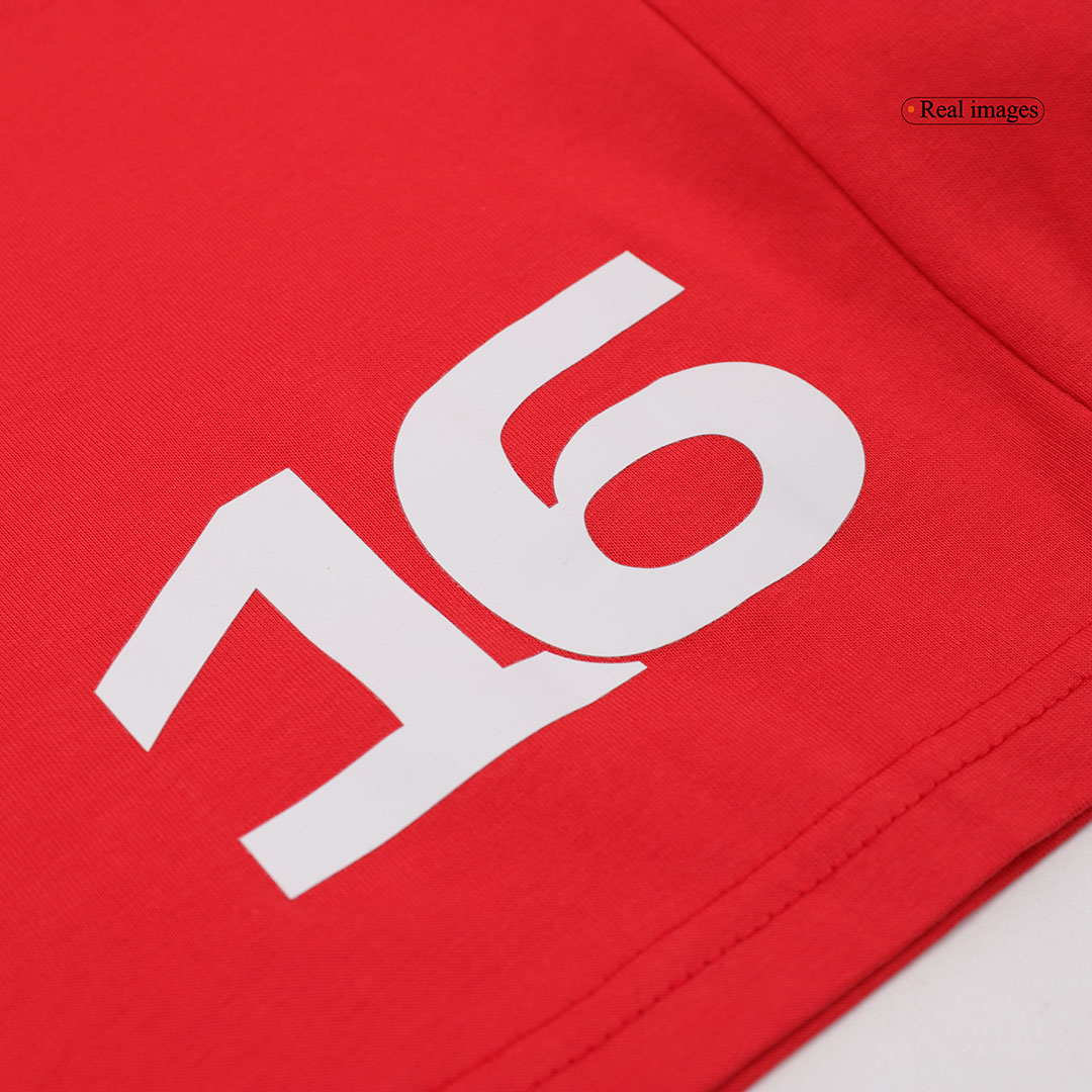 Ferrari F1 Racing Team Charles Leclerc #16 Red T-Shirt - bestsoccerstore