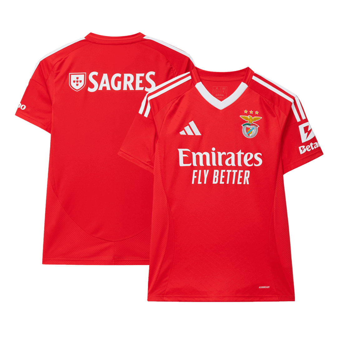 Benfica Soccer Jersey Home Custom Shirt - bestsoccerstore