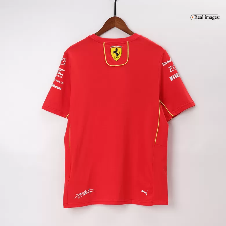 Ferrari F1 Racing Team Charles Leclerc #16 Red T-Shirt 2024 - bestsoccerstore