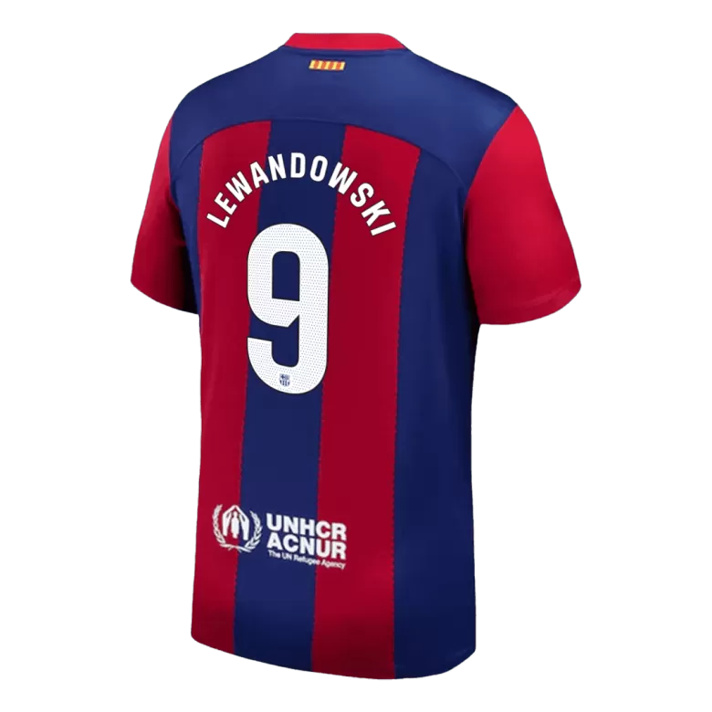  Jersey Custom LEWANDOWSKI #9 Soccer Jersey Home 2023/24 - bestsoccerstore