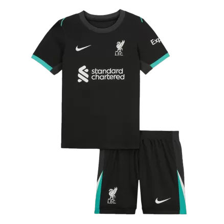 Kids Liverpool Custom Away Soccer Kits 2024/25 - bestsoccerstore