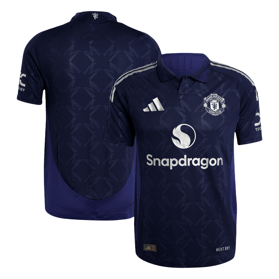 Manchester United Away Custom Player Version Soccer Jersey