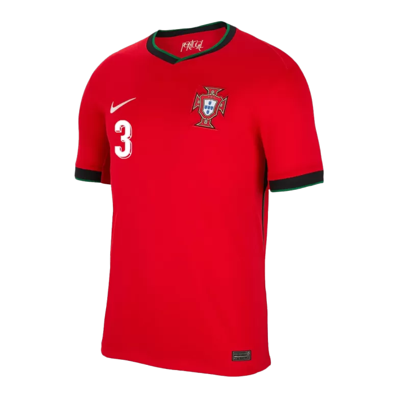 PEPE #3 Portugal Home Soccer Jersey Euro 2024 - bestsoccerstore