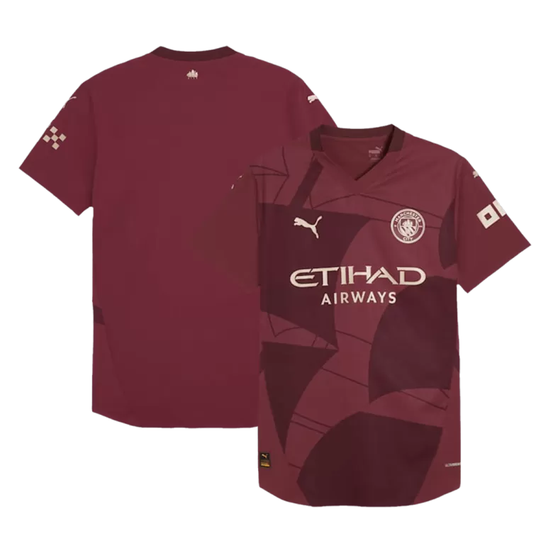 Authentic Soccer Jersey Manchester City Third Away Shirt 2024/25 - bestsoccerstore