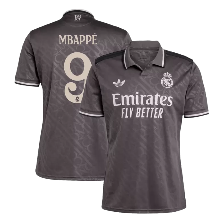 MBAPPÉ #9 Real Madrid Third Away Soccer Jersey 2024/25 - Plus Size - bestsoccerstore