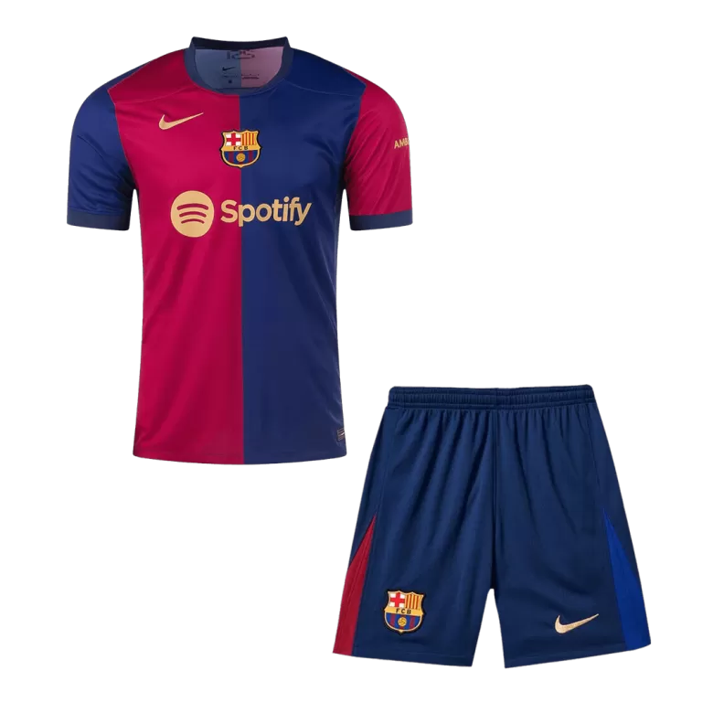 Barcelona Home Soccer Uniform Kits 2024/25 - bestsoccerstore