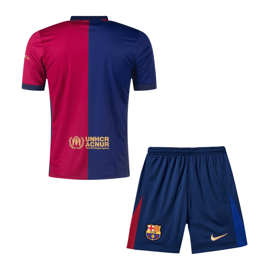Barcelona Home Soccer Uniform Kits