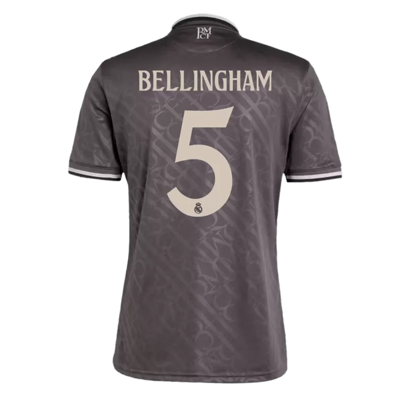 BELLINGHAM #5 Real Madrid Third Away Soccer Jersey 2024/25 - bestsoccerstore