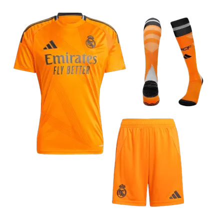 Real Madrid Away Custom Full Soccer Kit 2024/25 - bestsoccerstore