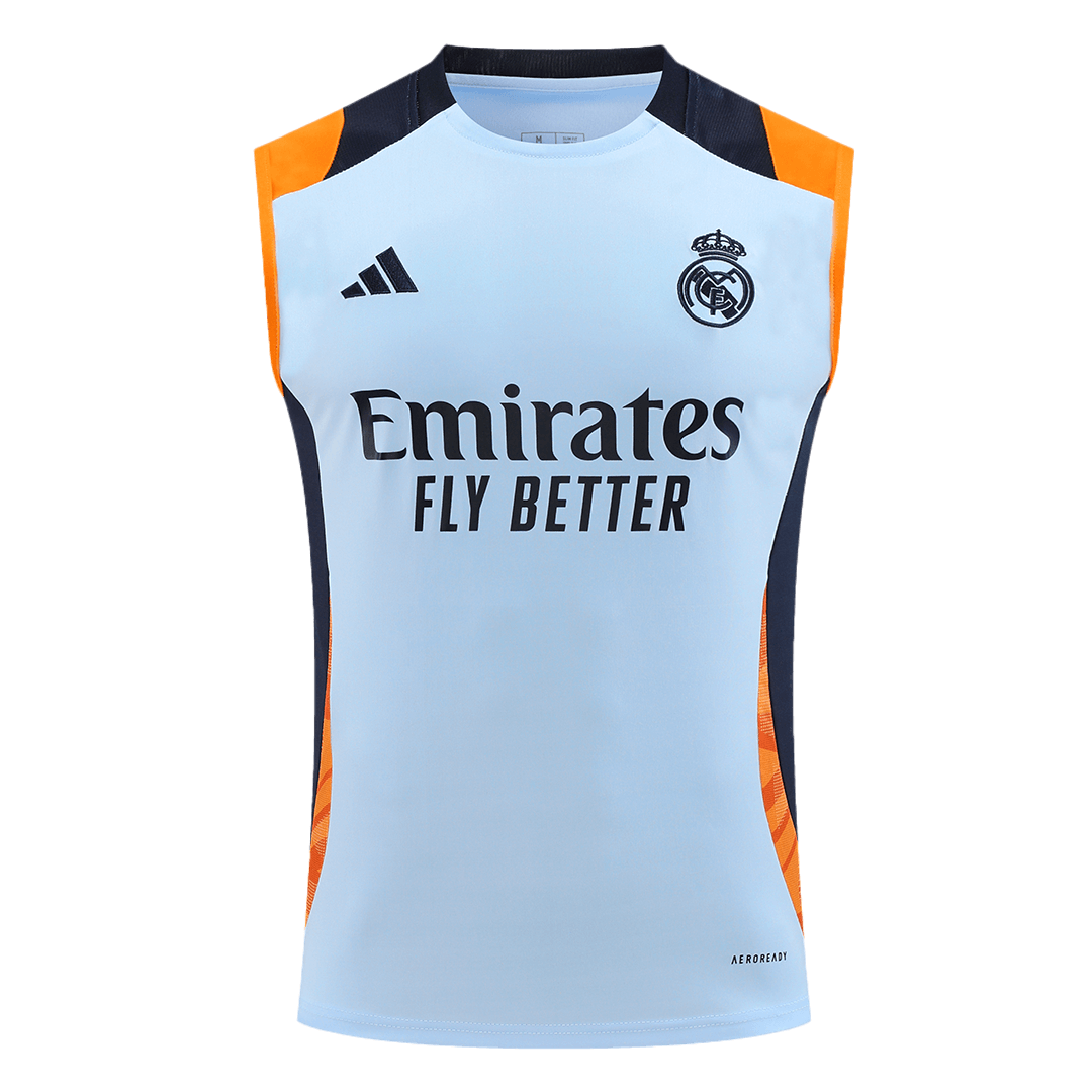 Real Madrid Pre-Match Training Vest Blue - bestsoccerstore