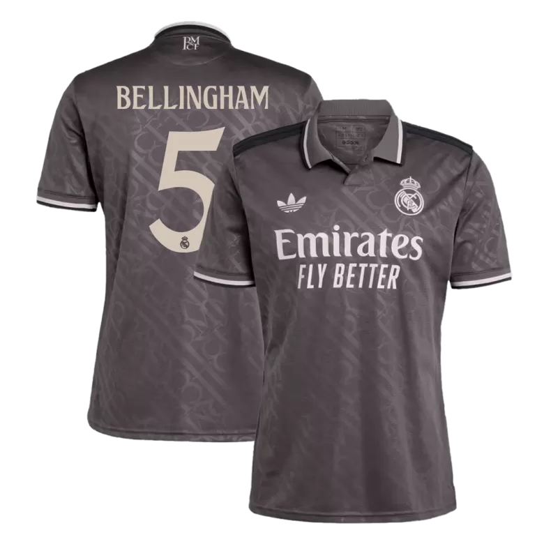 BELLINGHAM #5 Real Madrid Third Away Soccer Jersey 2024/25 - Plus Size - bestsoccerstore