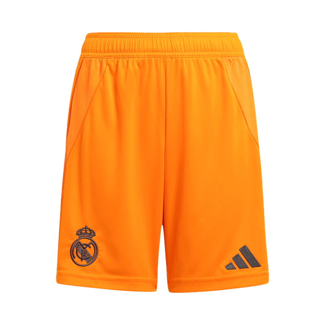 Real Madrid Soccer Shorts Custom Away - bestsoccerstore