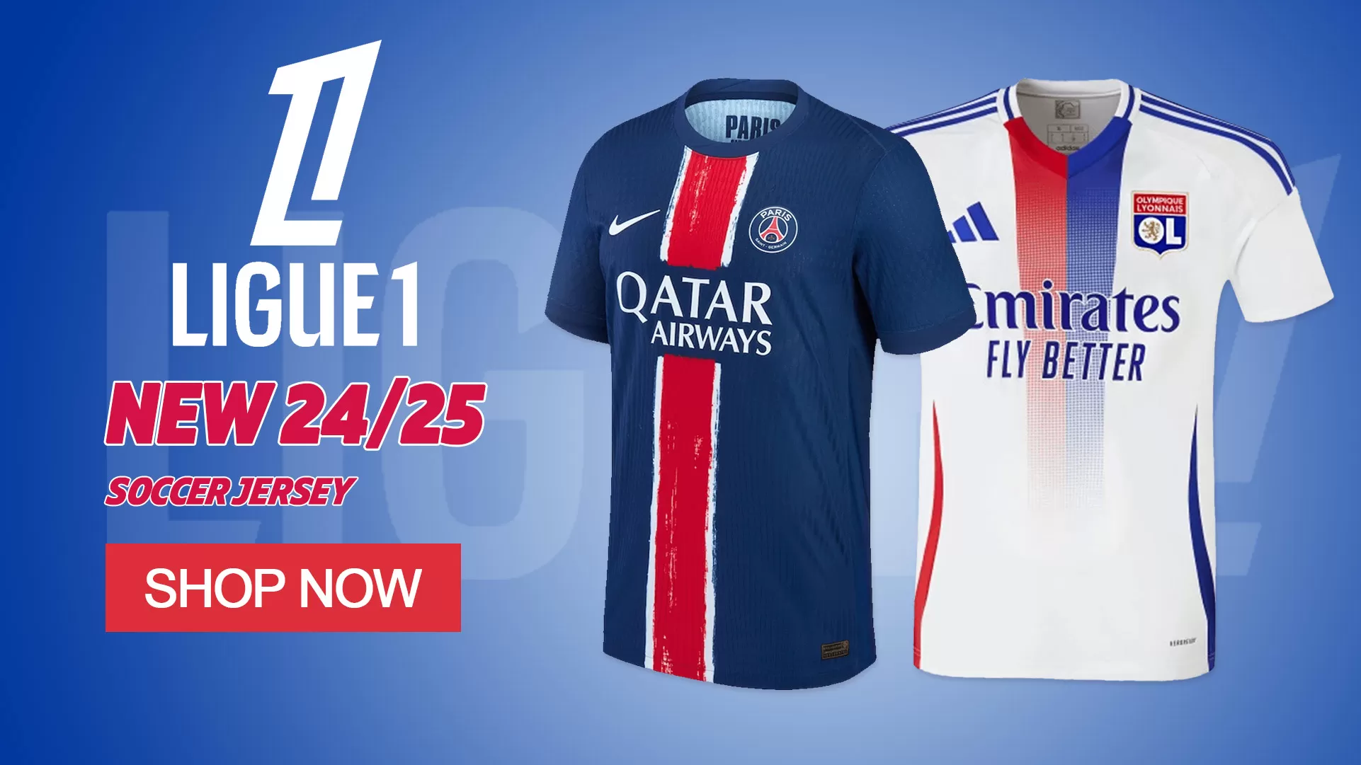 SHOP LIGUE 1 SOCCER JERSEYS - bestsoccerstore