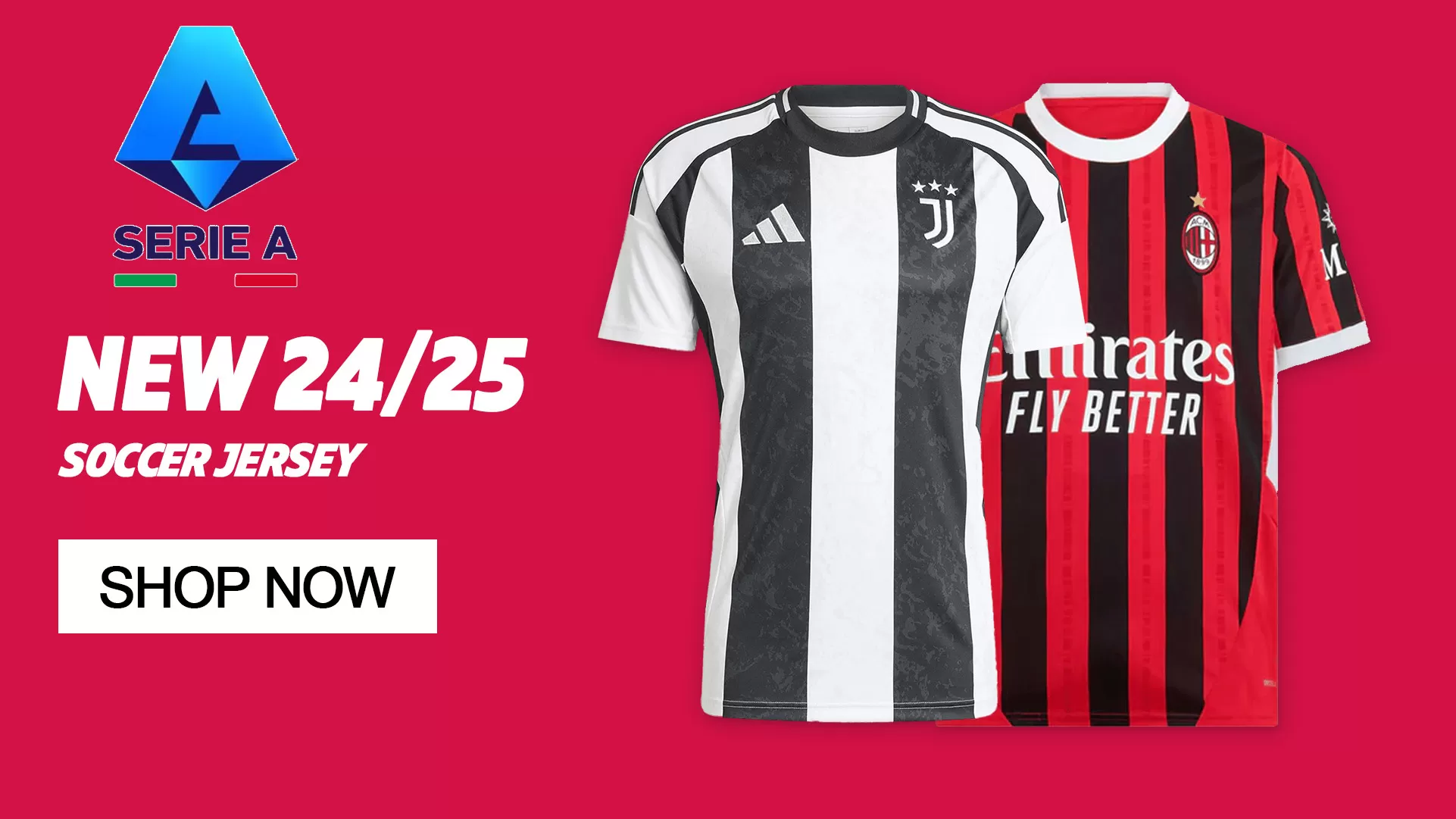 SHOP SERIE A SOCCER JERSEYS - bestsoccerstore