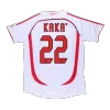 KAKA' #22 AC Milan Retro Jersey Away Soccer Shirt 2006/07 UCL - bestsoccerstore